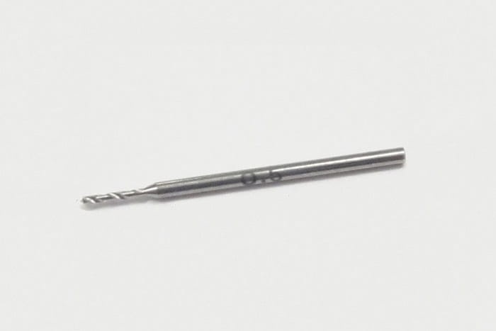 Zdjęcie dodatkowe produktu Wiertło precyzyjne 0,5 mm (śr. trzonu 1,0 mm) Tamiya 74116