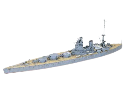British Battleship Rodney 1:700 Tamiya 77502