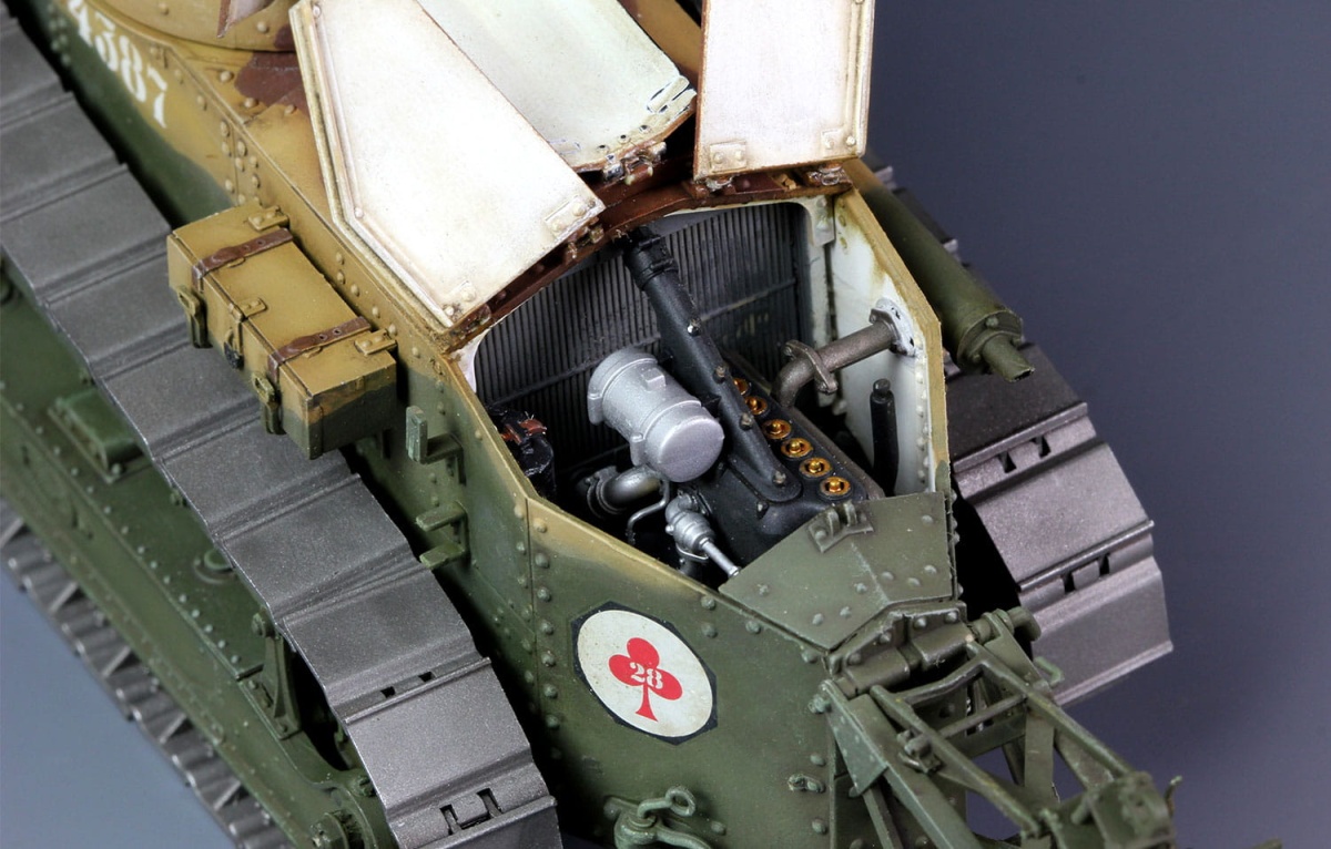 Zdjęcie dodatkowe produktu FT-17 Light Tank (Cast Turret) 1:35 Meng TS-008