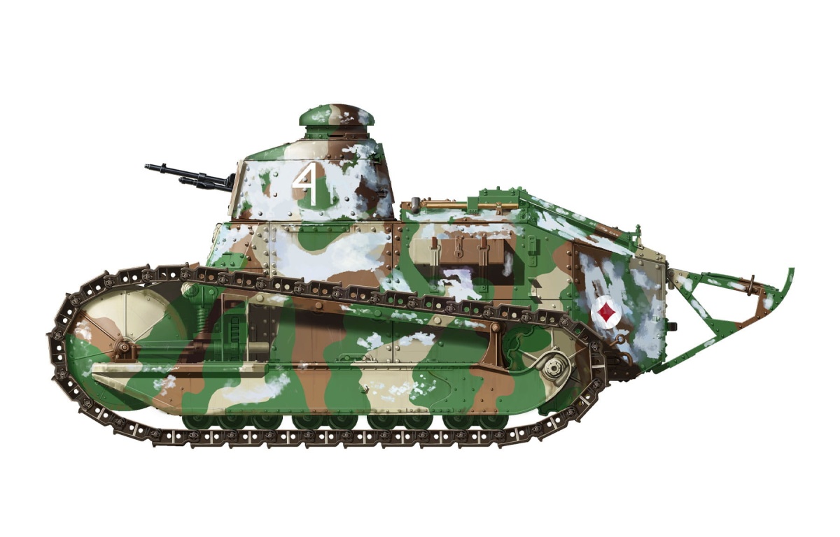 Zdjęcie dodatkowe produktu FT-17 Light Tank (Cast Turret) 1:35 Meng TS-008