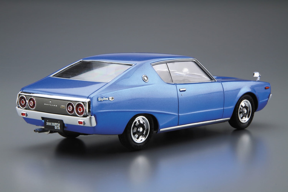 Zdjęcie dodatkowe produktu Nissan Skyline 2000GT-X KGC110 '74 Aoshima 061077