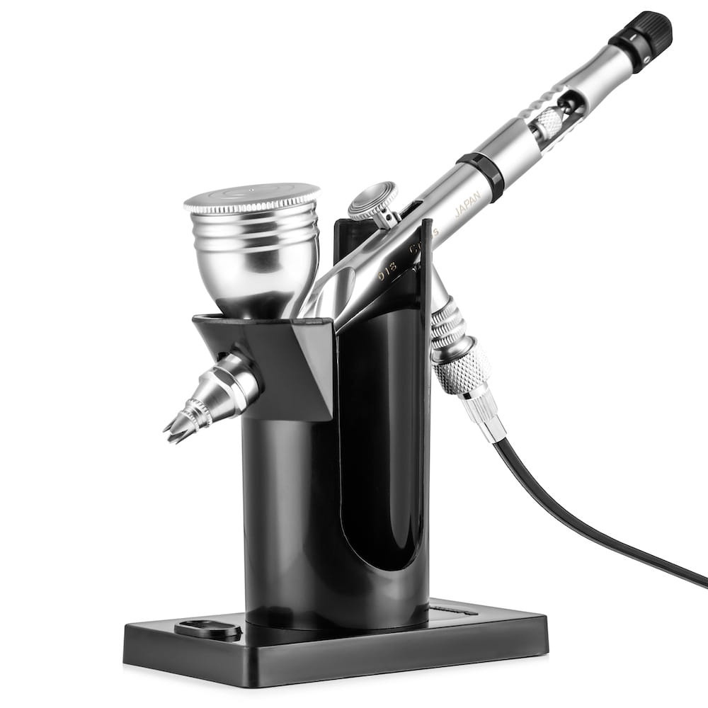 Zdjęcie dodatkowe produktu Stojak na aerograf Mr. Stand for Airbrush Mr. Hobby PS-256