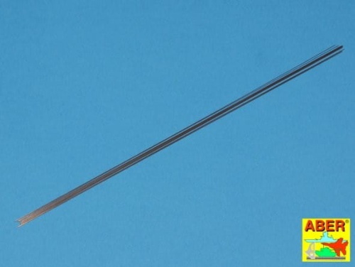 Pręty stalowe śr. 0,3mm dł. 245mm (12 szt) Aber SR 03
