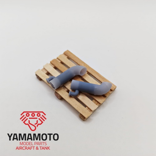 Zestaw tłumików Flammvernichter do Tiger II/E-50/E-75 Typ 2 Yamamoto YMP3503