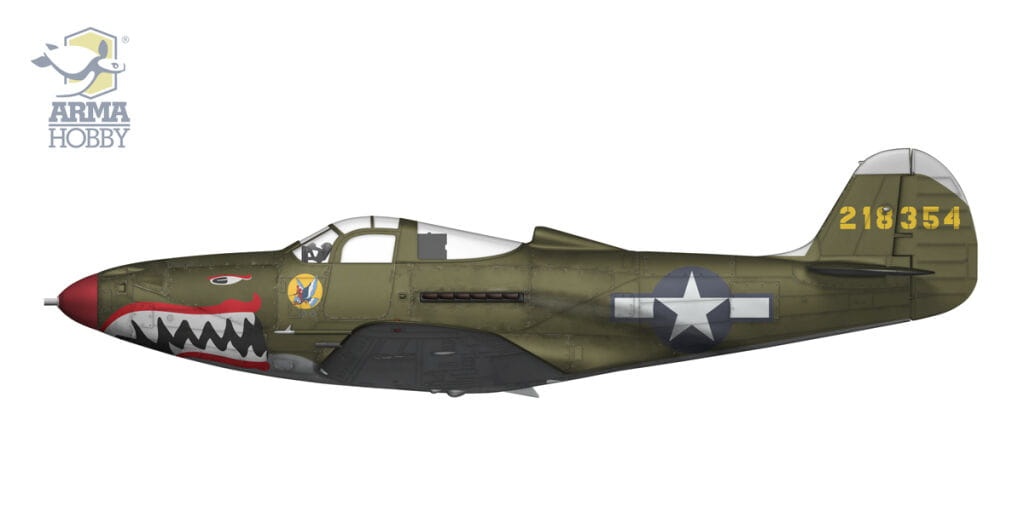 Zdjęcie dodatkowe produktu P-39N Airacobra 1:72 Arma Hobby 70056