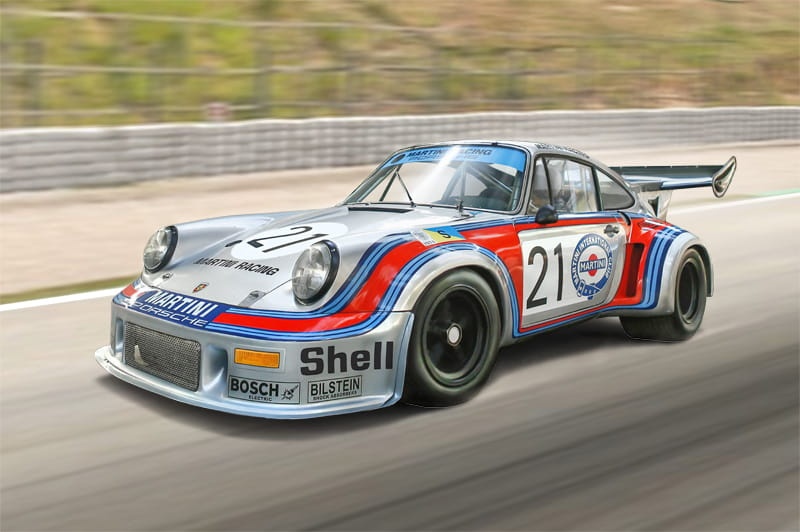 Zdjęcie dodatkowe produktu Porsche Carrera RSR Turbo 1:24 Italeri 3625