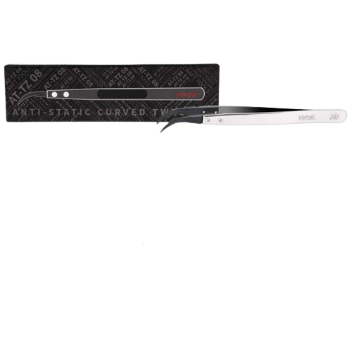 Zdjęcie dodatkowe produktu Anti-Static Tweezers (Angled) DSPIAE AT-TZ08