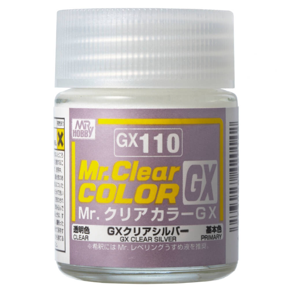 Zdjęcie główne produktu Mr. Color GX-110 GX Clear Silver Mr. Clear Color GX110