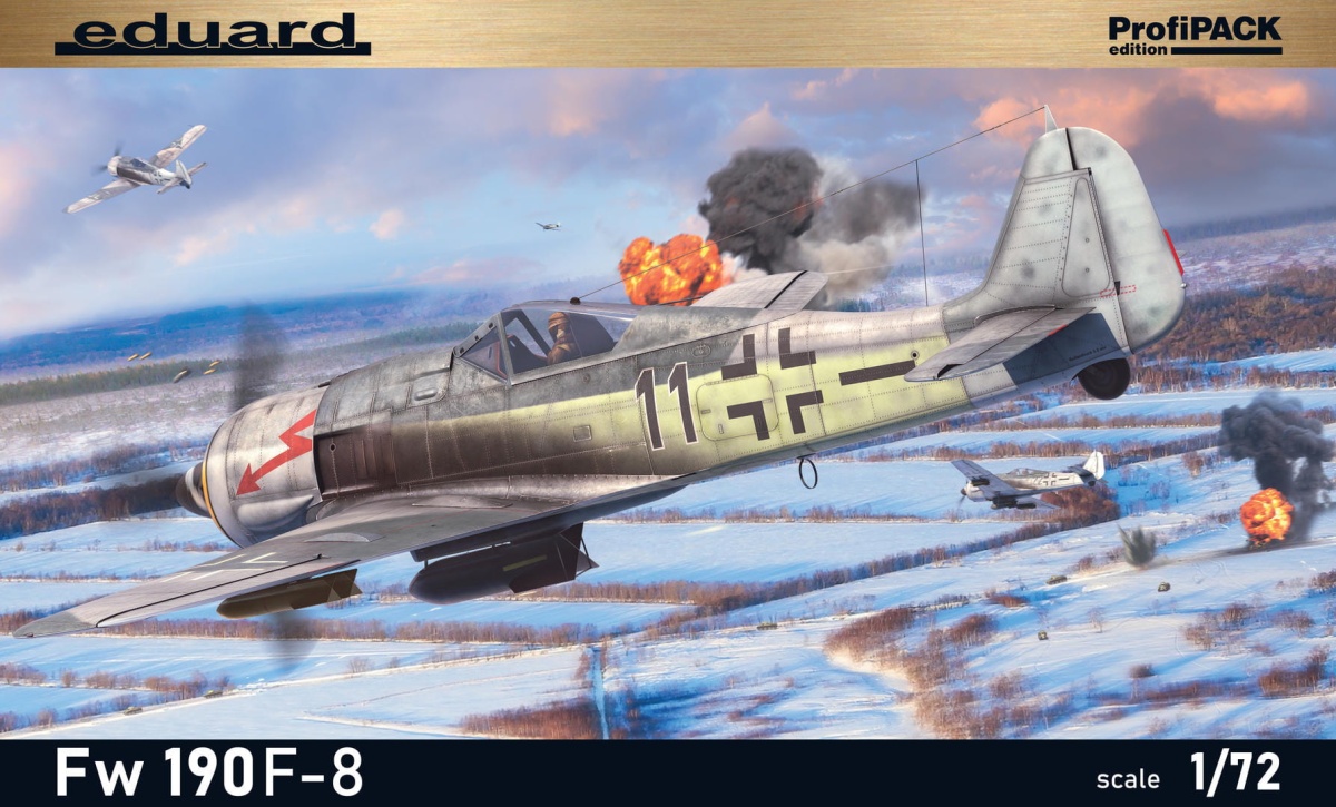 Zdjęcie dodatkowe produktu Fw 190F-8 1:72 Eduard 70119