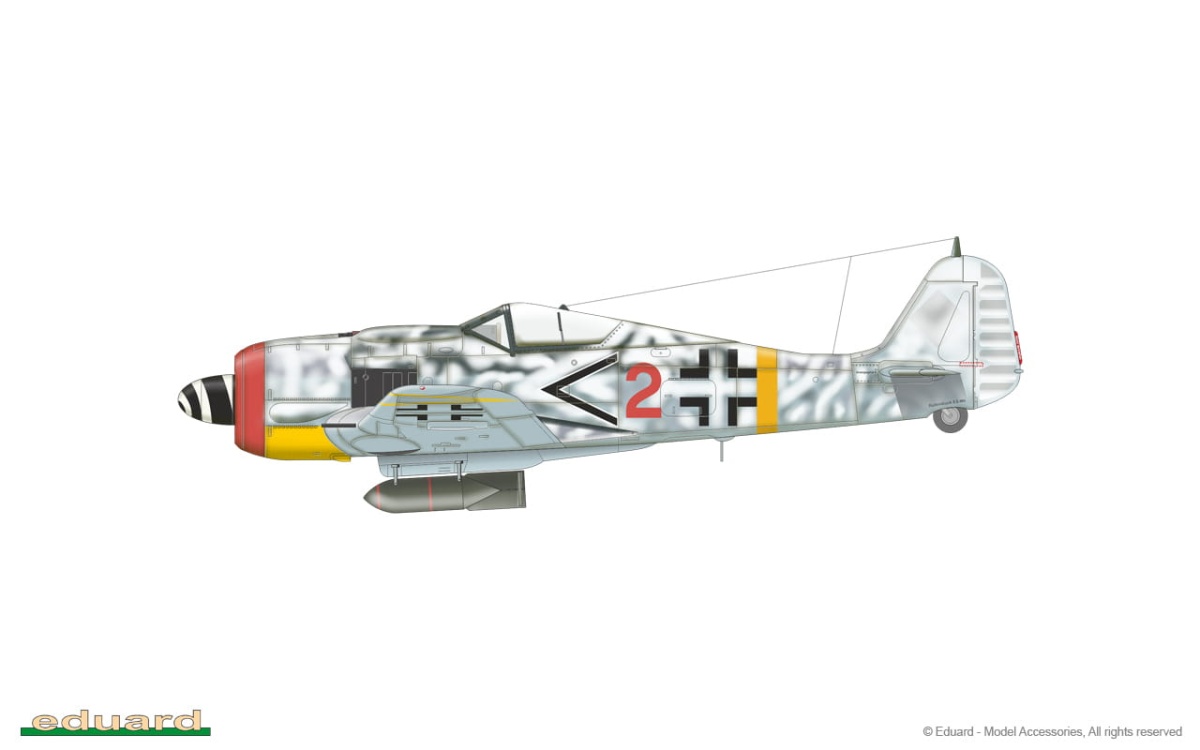 Zdjęcie dodatkowe produktu Fw 190F-8 1:72 Eduard 70119