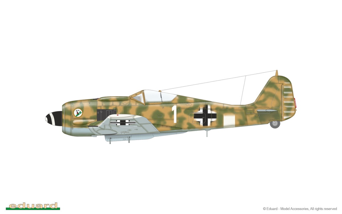 Zdjęcie dodatkowe produktu Fw 190F-8 1:72 Eduard 70119