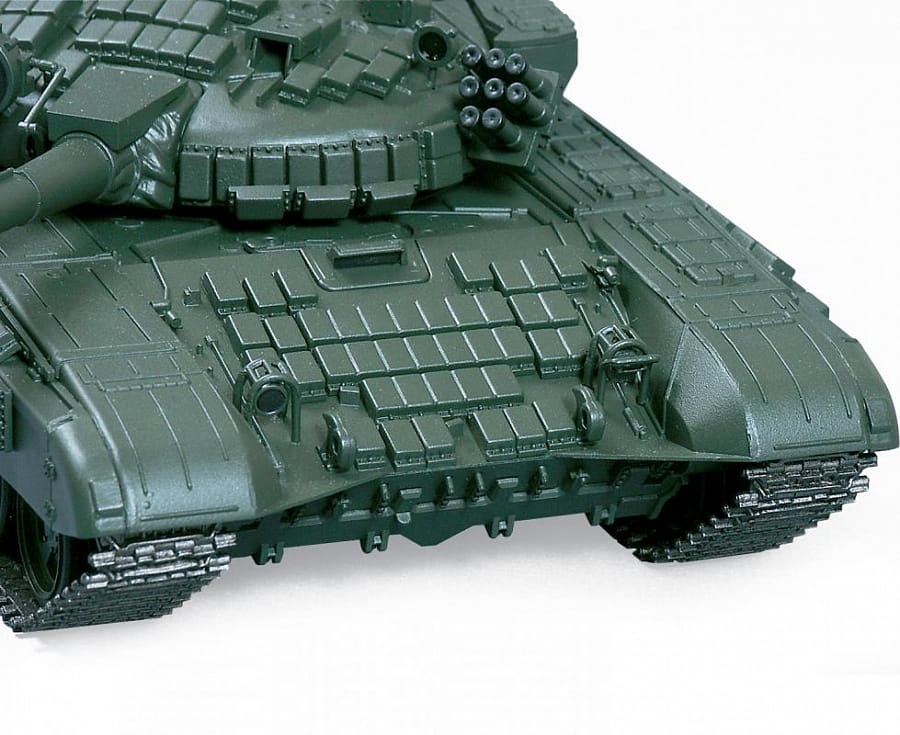Zdjęcie dodatkowe produktu T-72B with ERA 1:35 Zvezda 3551