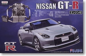 Zdjęcie główne produktu Nissan GT-R (R35) w/Engine 1:24 Fujimi 037943