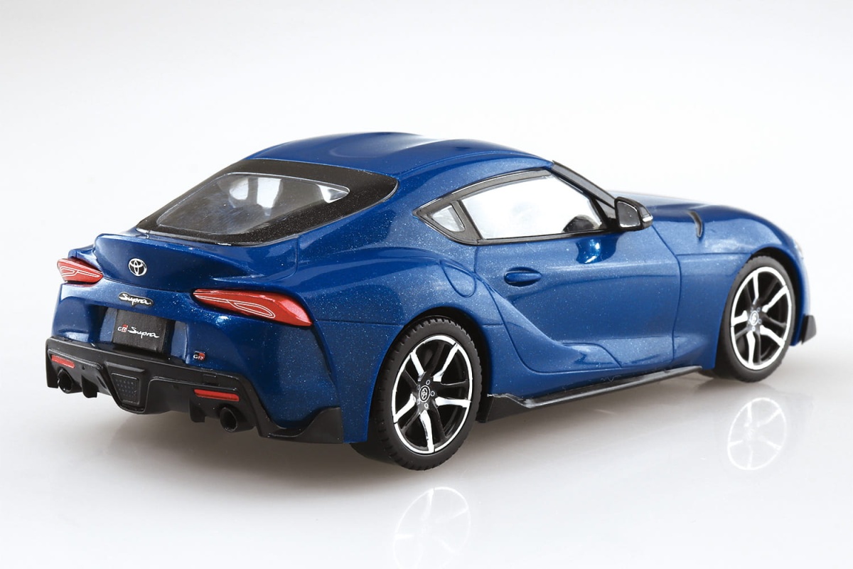 Zdjęcie dodatkowe produktu Toyota GR Supra (Deep Blue Metallic) SNAP KIT 1:32 Aoshima 058893