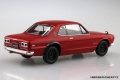 Zdjęcie dodatkowe produktu Nissan Skyline 2000GT-R (Red) SNAP KIT 1:32 Aoshima 058848