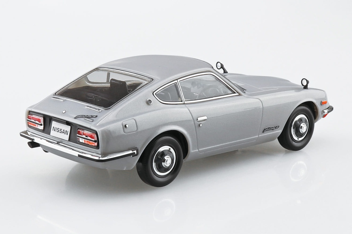 Zdjęcie dodatkowe produktu Nissan S30 Fairlady Z (Silver) SNAP KIT 1:32 Aoshima 062586