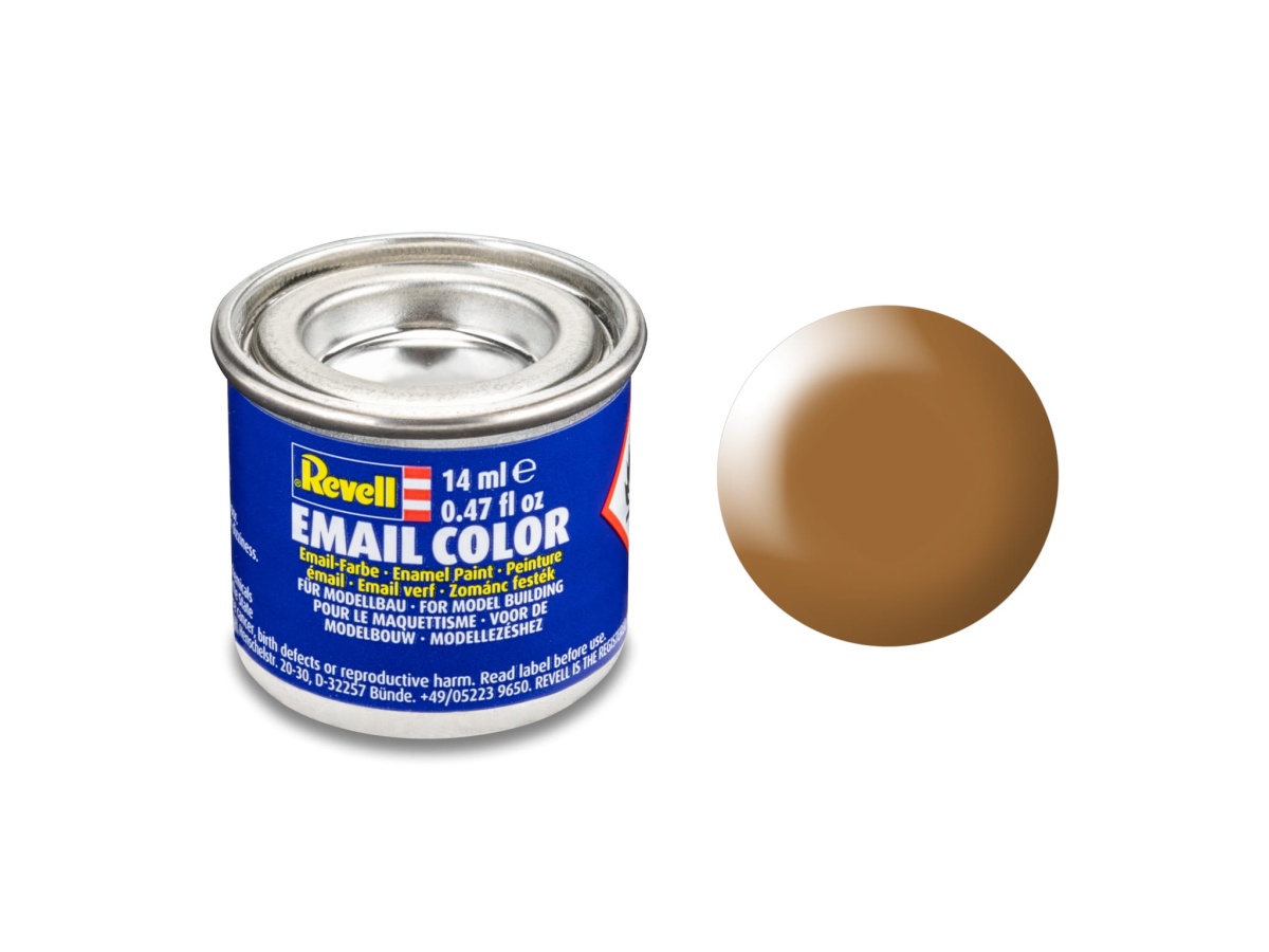 Zdjęcie główne produktu Revell 32382 Farba 382 Wood Brown Silk RAL 8001 Enamel 14ml