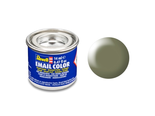 Revell 32362 Farba 362 Greyish Green Silk RAL 6013 Enamel 14ml