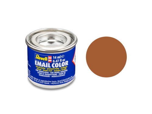 Revell 32185 Farba 85 Brown Matt RAL 8023 Enamel 14ml