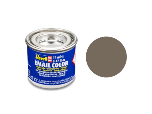 Revell 32187 Farba 87 Earth Brown Matt RAL 7006 Enamel 14ml