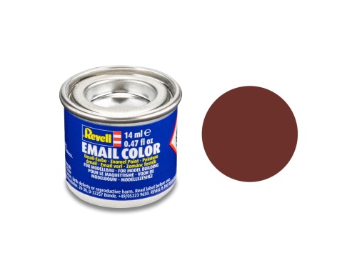 Revell 32137 Farba 37 Reddish Brown Matt RAL 3009 Enamel 14ml
