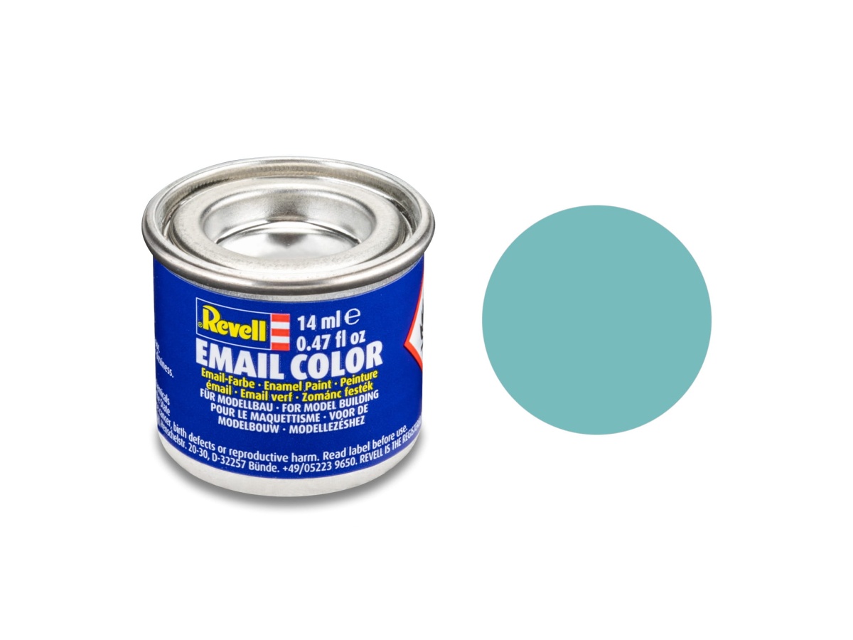 Zdjęcie główne produktu Revell 32155 Farba 55 Light Green Matt RAL 6027 Enamel 14ml