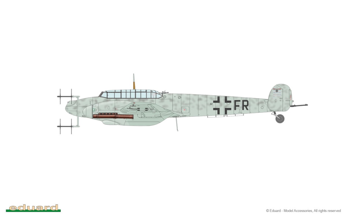 Zdjęcie dodatkowe produktu Bf 110G-4 Weekend Edition 1:72 Eduard 7465