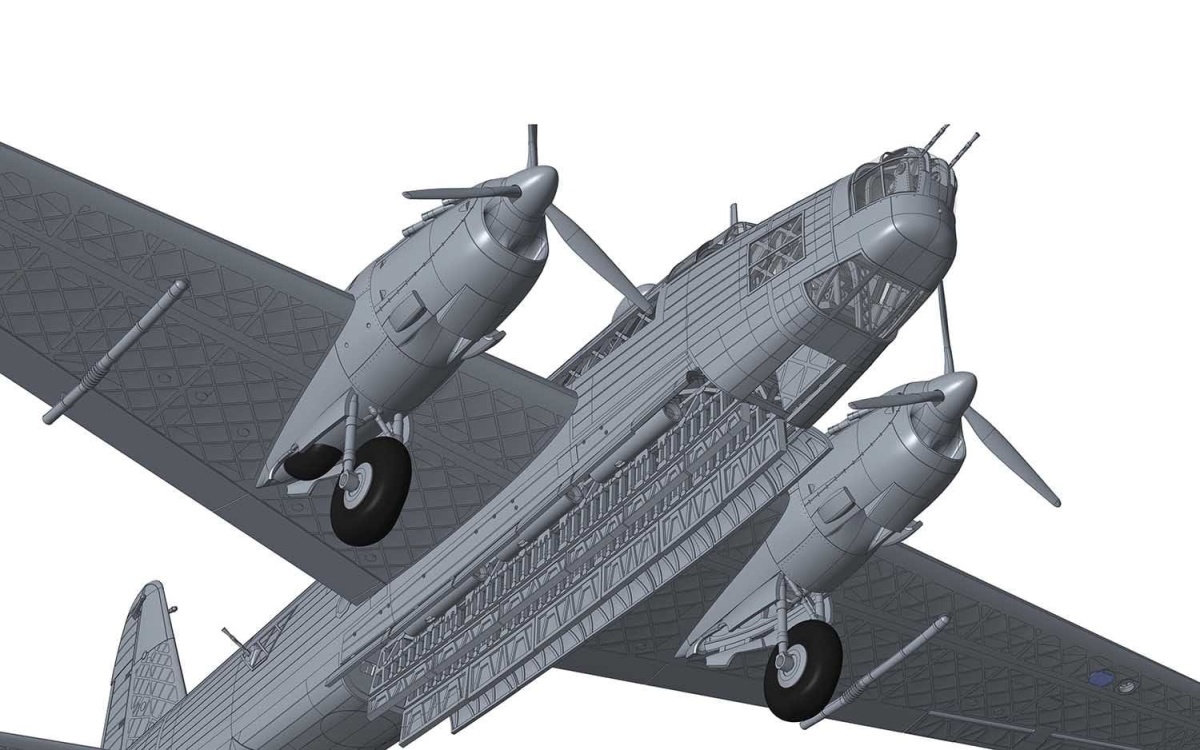Zdjęcie dodatkowe produktu Vickers Wellington Mk.II 1:72 Airfix A08021