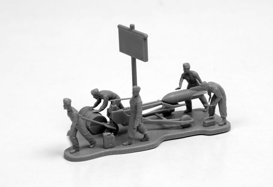Zdjęcie dodatkowe produktu German Air Force Ground Crew 1:72 Zvezda 6188
