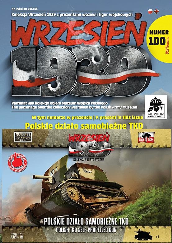 Zdjęcie główne produktu Polskie działo samobieżne TKD 1:72 First To Fight PL100