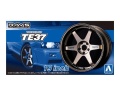 Zdjęcie główne produktu Felgi VOLK RACING TE37 19'' 1:24 Aoshima 053904