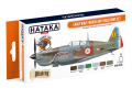 Zdjęcie główne produktu Hataka CS16 Early WW2 French Air Force paint set