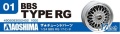 Zdjęcie dodatkowe produktu Felgi BBS RG 17inch 1:24 Aoshima 052402