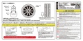 Zdjęcie dodatkowe produktu Felgi ADVAN Racing RS 19inch 1:24 Aoshima 053782