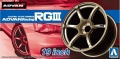 Zdjęcie główne produktu Felgi ADVAN RACING RG3 19inch 1:24 Aoshima 053294