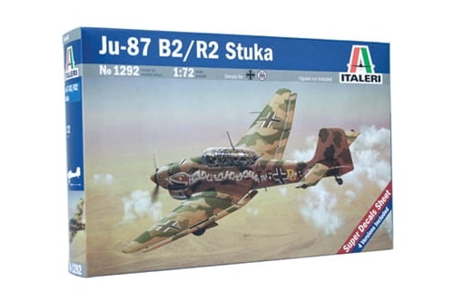 Ju-87 B2/R2 Stuka 1:72 Italeri 1292