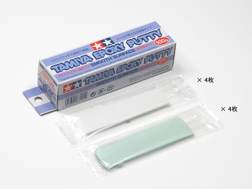 Szpachlówka epoksydowa (gładka, dwuskładnikowa) 100g Tamiya 87145