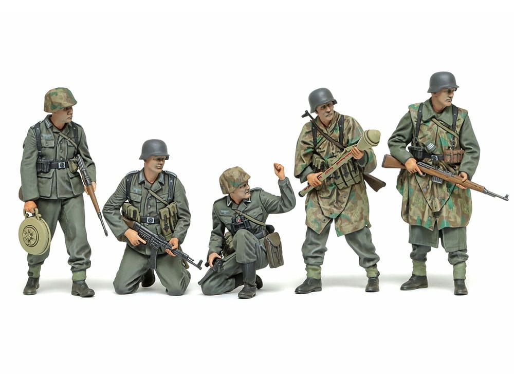 Zdjęcie dodatkowe produktu German Infantry Set (Late WWII) 1:35 Tamiya 35382