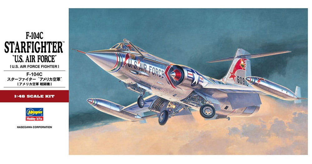 Zdjęcie główne produktu F-104C Starfighter (US Air Force) 1:48 Hasegawa PT19