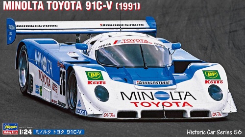 Toyota 91C-V Minolta 1:24 Hasegawa HC56
