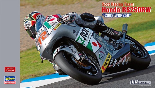Honda RS250RW (2008 WGP250 Scott Racing) 1:12 Hasegawa 21748