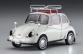 Zdjęcie dodatkowe produktu Subaru 360 Deluxe z bagażnikiem dachowym 1:24 Hasegawa 20622
