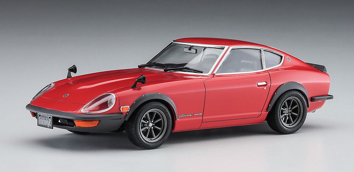 Zdjęcie dodatkowe produktu Nissan Fairlady 240ZG (Custom Wheel) 1:24 Hasegawa 20618