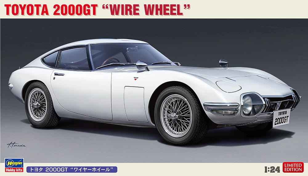 Zdjęcie główne produktu Toyota 2000GT (Wire Wheel) 1:24 Hasegawa 20617