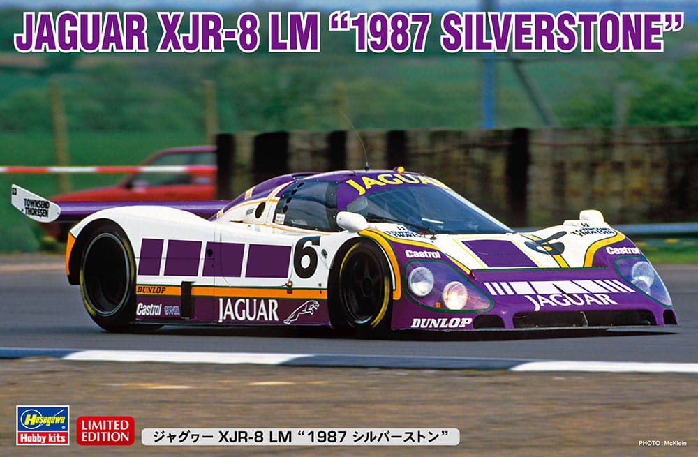 Zdjęcie główne produktu Jaguar XJR-8 LM (1987 Silverstone) 1:24 Hasegawa 20615