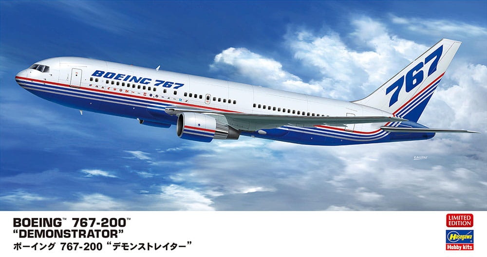 Zdjęcie główne produktu Boeing 767-200 "Demonstrator" 1:200 Hasegawa 10853