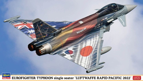 Eurofighter Typhoon (Luftwaffe Rapid Pacific 2022) 1:72 Hasegawa 02430