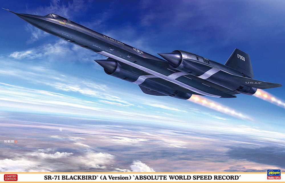Zdjęcie główne produktu SR-71 Blackbird (Typ A) (Absolute World Speed Record) 1:72 Hasegawa 02425