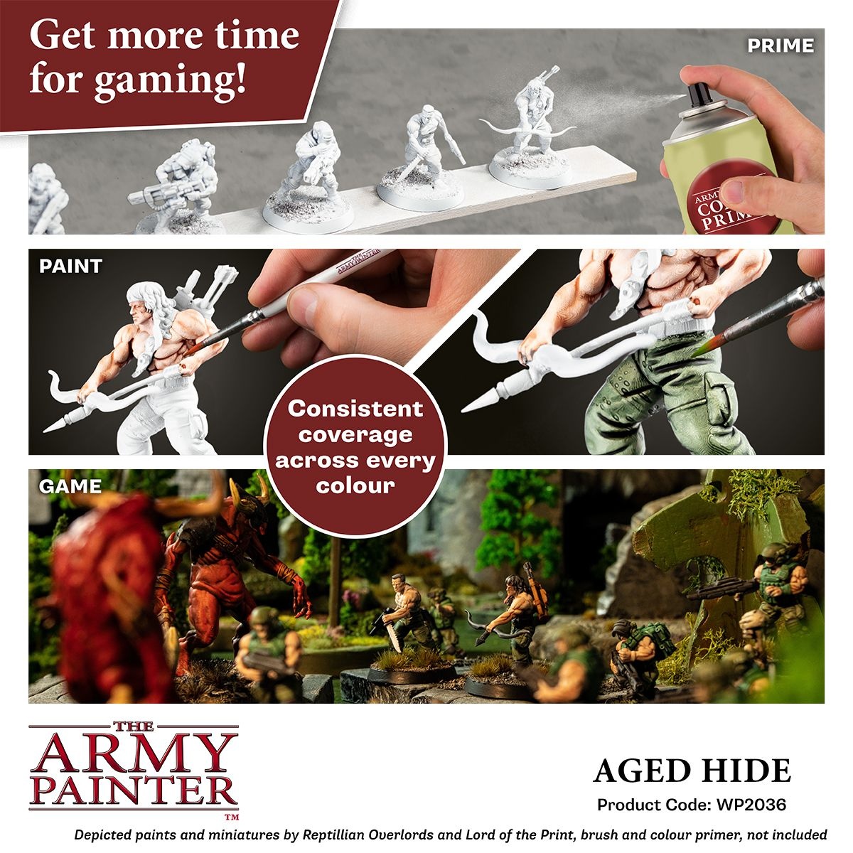 Zdjęcie dodatkowe produktu Speedpaint 2.0 - Aged Hide (The Army Painter)