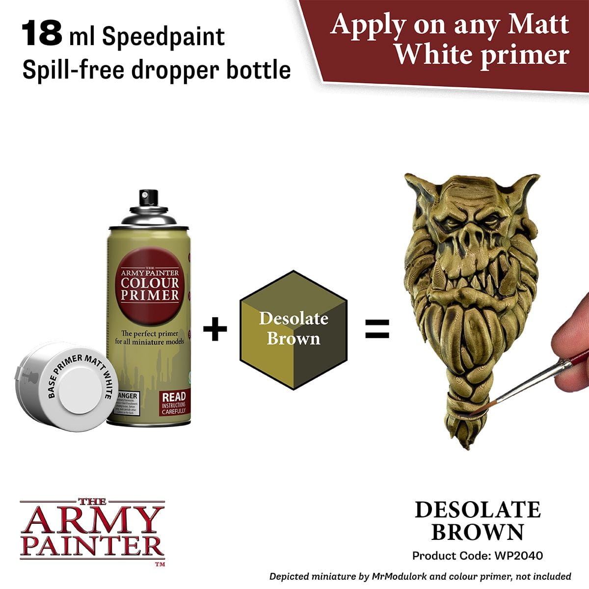 Zdjęcie dodatkowe produktu Speedpaint 2.0 - Desolate Brown (The Army Painter)